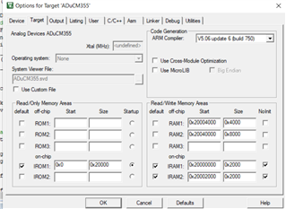 project setting